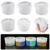 Pegamento de cristal DIY longitudinal 4 estilos taza de silicona de color taza para mezclar colores molde de silicona suministro de origen