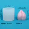 Molde de Silicona para Decoración de Pasteles DIY Grande y Pequeño Melocotón Simulación Juguete de Comida Herramienta de Molienda Herramienta para Hornear Molde para Hornear Pasteles