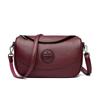 Bolsa feminina de couro macio cross-border 2024, bolsa de ombro grande com capacidade para outono, estilo Joker, uma geração de cabelo