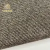 Tejido de mezcla de lana de franela con hilo plateado, tejido de seda brillante de sarga, material engrosado para abrigos y trajes, suministrado por el fabricante