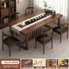 Nuevo juego de mesa de té y sillas estilo chino, adecuado para uso doméstico, balcones, mesas de té grandes, diseño minimalista, ideal para apartamentos pequeños y oficinas, perfecto para preparar té