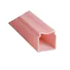 Tubo Cuadrado Extruido de Plástico Perfil de Plástico Extruido Tubo con Forma Especial Tubo con Forma Especial