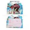 Moana Moana Princesa Dibujos Animados Fiesta Set Cuchillo y Tenedor Cuchara Desechables Taza de Papel Plato Bandera Mantel Pajita