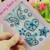 Pegatinas de Diamante de Cristal mariposa Libélula gema Pegatinas Adhesivas recompensa para bebés juguetes de actuación decoración de teléfono móvil pegatinas creativas