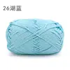 Xuefeier Hilo Liso No. 2 2mm Hebra Redonda Hueca Algodón Hilaza Algodón Puro Hilo de Algodón para Crochet Lana DIY Tejida a Mano