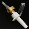 Suministro Hebilla de Aluminio Anodizado 15mm20mm Atomizador Nasal Líquido Cosmético Sellado Boca Atomizador Nasal para Spray Nasal Venta Directa del Fabricante