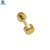 Accesorios de hardware para bolsos de mujer de aleación de zinc al por mayor de fábrica, mancuernas, barra de 14 mm, resistencia de rueda recomendada