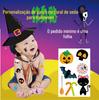 Adesivos de Tatuagem de Halloween Festa Fofo Impermeável Descartável Adesivo de Tatuagem Fabricante Papel
