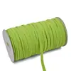 Cor 3-6mm cinto de cavalo bolsa de vestuário elástico de alta elasticidade punho elástico de borracha cinto de corrida de cavalo cinto plano