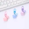 Pingente de estrela gordinha novo DIY cor macaron menina macio fofo ins estrela de cinco pontas chaveiro enfeites