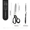 Tijeras de sastre de acero inoxidable para productos nuevos transfronterizos, 8 pulgadas, tijeras engrosadas para cortar tela, tijeras para ropa brasileñas, Luban, personalización ODM
