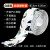 Fita de vedação para juntas de pia de cozinha, adesivo de vedação à prova d'água para fogão, fita de preenchimento antimofo para pias, fita de vedação de borda para pias de lavar louça e vasos sanitários