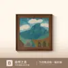 Pintura Decorativa de Pássaro Verde Estilo Vintage para Sala de Estar, Arte de Parede de Sala de Jantar de Alto Padrão, Pintura para Pendurar no Quarto
