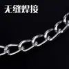 Correa para Mascotas Cadena de Metal para Perros Cadena de Hierro Correa para Perros Hebilla de Hierro Cadena de Cadena para Perros Grandes