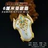 Periférico de Jogo Modelo de Arma 6cm Escudo de Arthur Artesanato Totalmente Metálico Ornamento de Escudo Figura de Brinquedo Presente