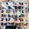 Mini cabeza de princesa en caja pinza pequeña de agarre flequillo pinza frente horquilla rota banda de goma para niños no lastima anillo para el pulgar venta al por mayor