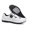 Nuevo juego de zapatillas con candado para bicicleta de carretera transfronterizo, zapatillas de ciclismo transpirables de suela dura para hombre, zapatillas de ciclismo dinámicas para bicicleta de montaña sin candado