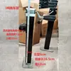 Gato para Remolque Tipo Manivela Manual Vehículo Agrícola Herramienta de Campo Pata de Soporte 1 Tonelada 2T 3T Pata de Vaca Engrosada Plegable Escalera para Vehículo Tractor