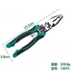Tornillo de Banco Sibang Tools 9 pulgadas Cortador de Alambre de Ahorro de Mano Pinzas de Punta Fina Pelacables y Cortador Pinzas Universales de Corte Diagonal