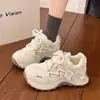 Super Venta Zapatos de Papá de Suela Gruesa para Mujer Aumenta la Altura Hace que los Pies Parezcan Más Pequeños 2026 Nuevos Otoño Versátiles Deportivos Casuales Zapatos Forrest Gump