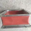 Tubo Suave Cuadrado Canal de Viento Lona Conector Suave Ignífugo Resistente a Altas Temperaturas Lona Retráctil Conducto de Aire Telescópico Conector Suave