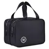 Neceser para Hombre de Doble Capa Separado para Seco y Húmedo Transfronterizo Bolsa de Almacenamiento de Viaje Sentido Avanzado Impermeable Portátil Gran Capacidad Bolsa de Cosméticos