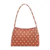 Elegante bolso pequeño de lunares para mujer, nuevo diseño de nicho transfronterizo 2026, bolso de hombro, casual, para ir al trabajo, bolso de mano para el día a día