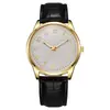 Reloj de Cuarzo para Hombre Correa de Cuero de Negocios Aleación Luminoso Suizo Venta al por Mayor Transfronterizo Reloj de Cuarzo de Lujo Ligero