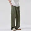 Pantalones Casuales para Hombre Primavera y Otoño 2026 Nuevos de Moda Sueltos de Punto Recto Largos Venta al por Mayor