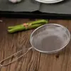Pequeno escorredor de aço inoxidável 304 malha grossa filtro de malha coador para medicina chinesa panificação barraca de rua leite de soja coador de espinhas de peixe coador de sopa