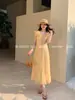 Xiu Xixi 2026 Verão Novo Vestido Elegante Estilo Francês com Amarração na Cintura e Estampa Floral, Vestido Longo Pura Desejo de Férias 88478