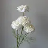 4 flores de pez koi y peonías para bodas, arreglos florales hechos a mano de alta gama para lugares de boda, arreglos de suelo y materiales florales decorativos suaves