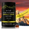 Gomas de Shilajit 60 Peças, Estoque Transfronteiriço, Suplemento Nutricional, Minerais, Ácido Fúlvico