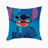 Almofada Criativa da Série Cartoon Stitch, Capa de Almofada Fofa para Casa, Quarto, Sala de Estar, Capa de Almofada de Encosto Ultramacia