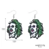 Periféricos de Cinema e Televisão Transfronteiriços Demônio Mestre 2 Desenho Animado Pingente de Metal Chaveiro Pulseira Brincos de Costura Preto e Branco