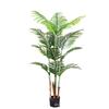 Venta al por mayor de macetas verdes falsas grandes para suelo, decoración de interiores para sala de estar, paisaje de simulación, planta verde, cola suelta, girasol