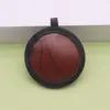 Llaveros creativos de cuero PU multicolor para baloncesto, fútbol, béisbol, tenis, colgantes de llave deportivos al por mayor