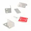 Puerta de Gabinete Magnética Fuerte Magnética Acero Inoxidable Sin Perforaciones Magnética Invisible 90 Grados Succión de Gabinete Cajón Ropa Puerta Corredera Ultrafina Succión de Puerta