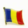 Broche Insígnia Bandeira Britânica de Ferro Países Europeus Mundiais Broche de Metal Acessórios para Roupas Fivela de Chapéu Borboleta Atacado