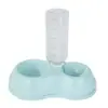 Juego de Tazones Antideslizantes para Comida y Agua de Perros y Gatos con Dispensador de Agua
