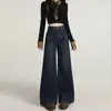 Pantalones Anchos Sueltos Estilo Retro Americano para Mujer Otoño/Invierno 2026 Nuevos Jeans de Pierna Recta Adelgazantes de Cintura Alta Pantalones Largos A14647