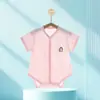 Mameluco para Bebé, Estilo Delgado de Verano, Mameluco Triangular de Manga Corta, Ropa para Recién Nacidos, Atuendo de Verano