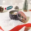 Vela Perfumada de Natal Amazon Transfronteiriça Decoração de Festa de Feriado Conjunto de Caixa de Presente com Fragrância de Cera de Soja à Base de Plantas
