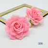 Flores de Rosa Británica Simuladas, Rosa de Esquina Colorida, Tocado Estilo Antiguo Dinastía Han, Horquillas de Flores para Hacer Caja de Rosas de Diamante con Flores