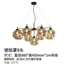 Lustre Pós-Moderno de Luxo Leve, Luminária para Restaurante, Luminária Estilo Francês Creme, Luminária Principal para Quarto Nórdico, Luminária Retro Americana para Sala de Estar