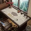 Nuevo tapete de escritorio estilo caligrafía china, ecológico, protector de ojos, resistente al desgaste, tapete de escritorio para estudiar, mantel estilo tradicional chino, protector de escritorio