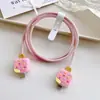 Cubierta Protectora para Cable de Datos para Cargador Apple de 20W, Dibujos Animados, a Prueba de Roturas para Cable de Carga de Teléfono Móvil