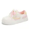 Zapatillas Blancas de Mujer Estilo Pan 2025 Nuevas de Primavera Suela de Plataforma que Aumenta la Altura Zapatillas Casuales para Personas Bajitas 88-7603