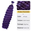 Cabelo Cru Onda Profunda Cabelo Real Cabelo para Aplique Pacote de Cabelo Real Peruca Real Cabelo Humano para Tranças