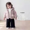 Chaqueta Ligera de Plumas de Invierno para Niña Bebé Unicornio Lindo Blanca de Plumón de Pato Abrigo con Capucha Atuendo para el Primer Cumpleaños de Niño Pequeño